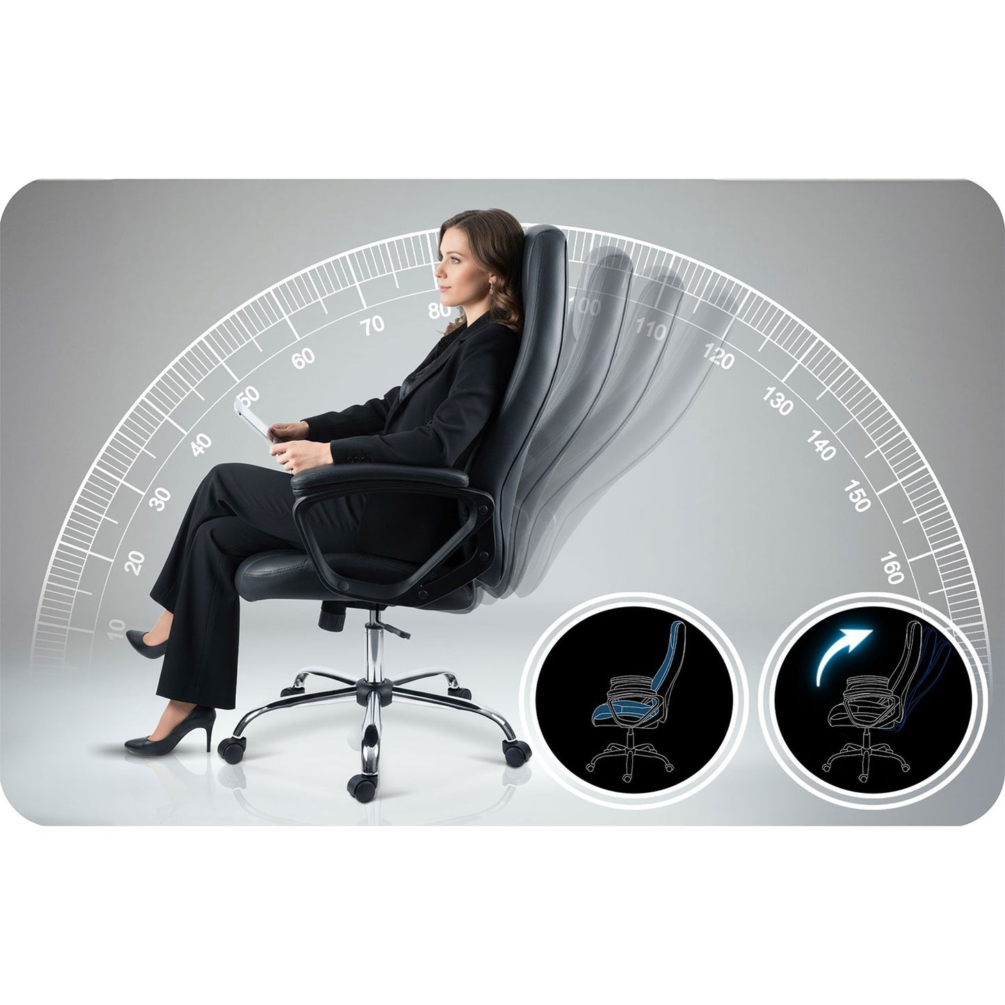 Sofotel eco-leather office chair