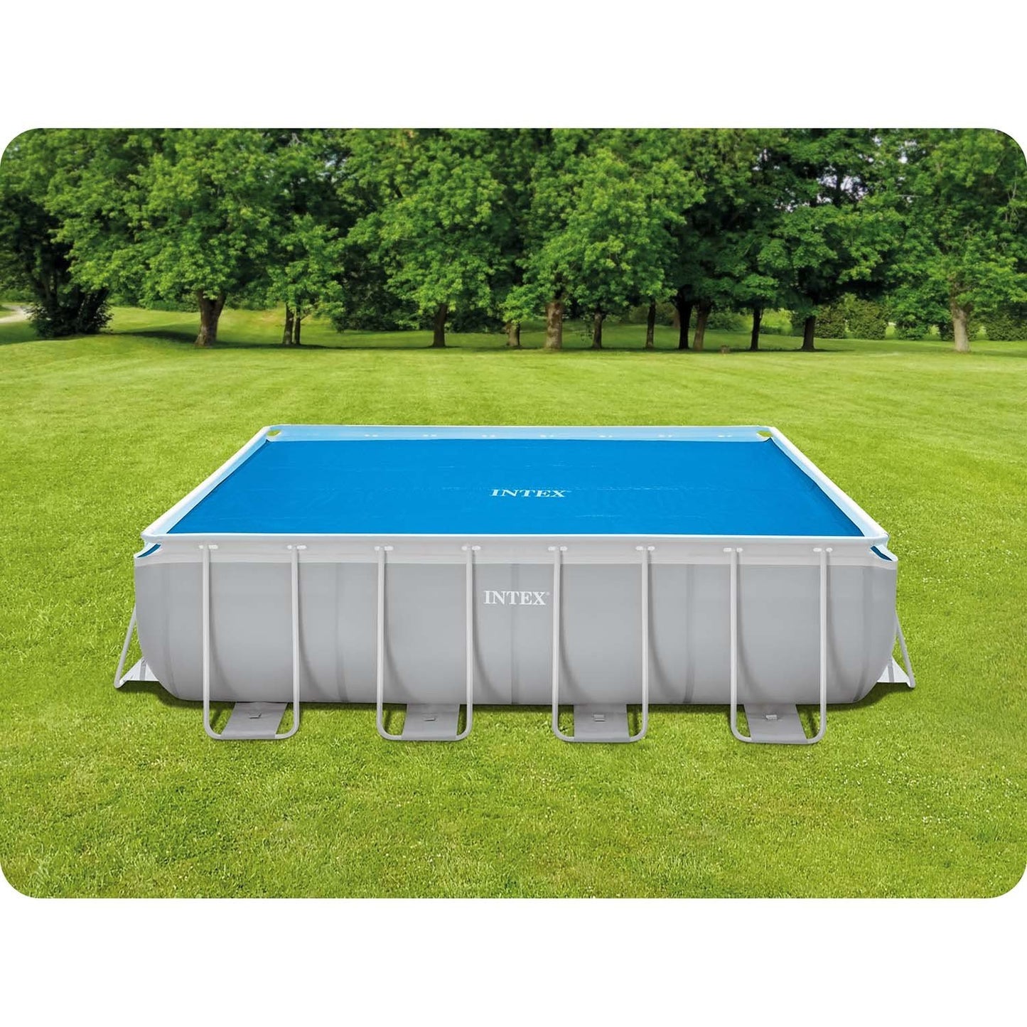 Solar cover for swimming pool 400 x 200 cm INTEX 28028