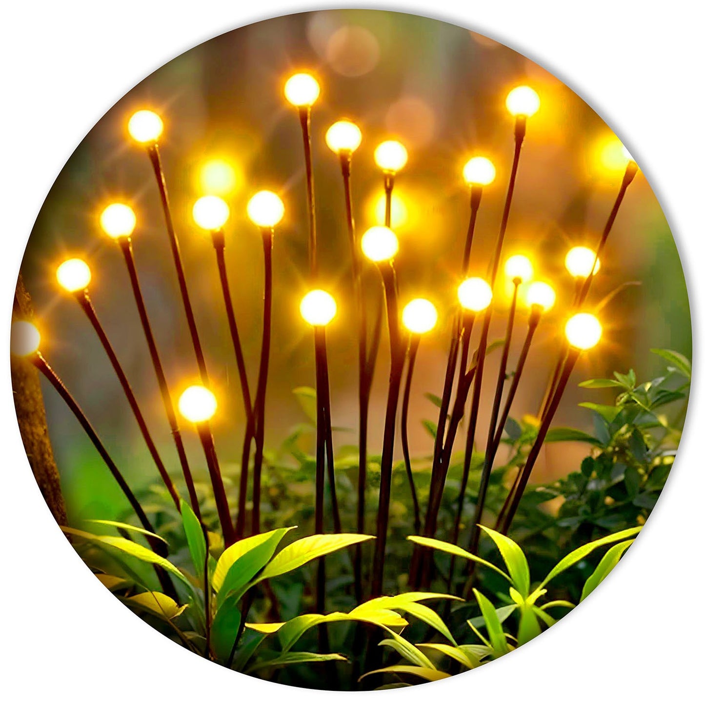 Solar lamp, fireflies, 2 pcs. Ilumen LS-101