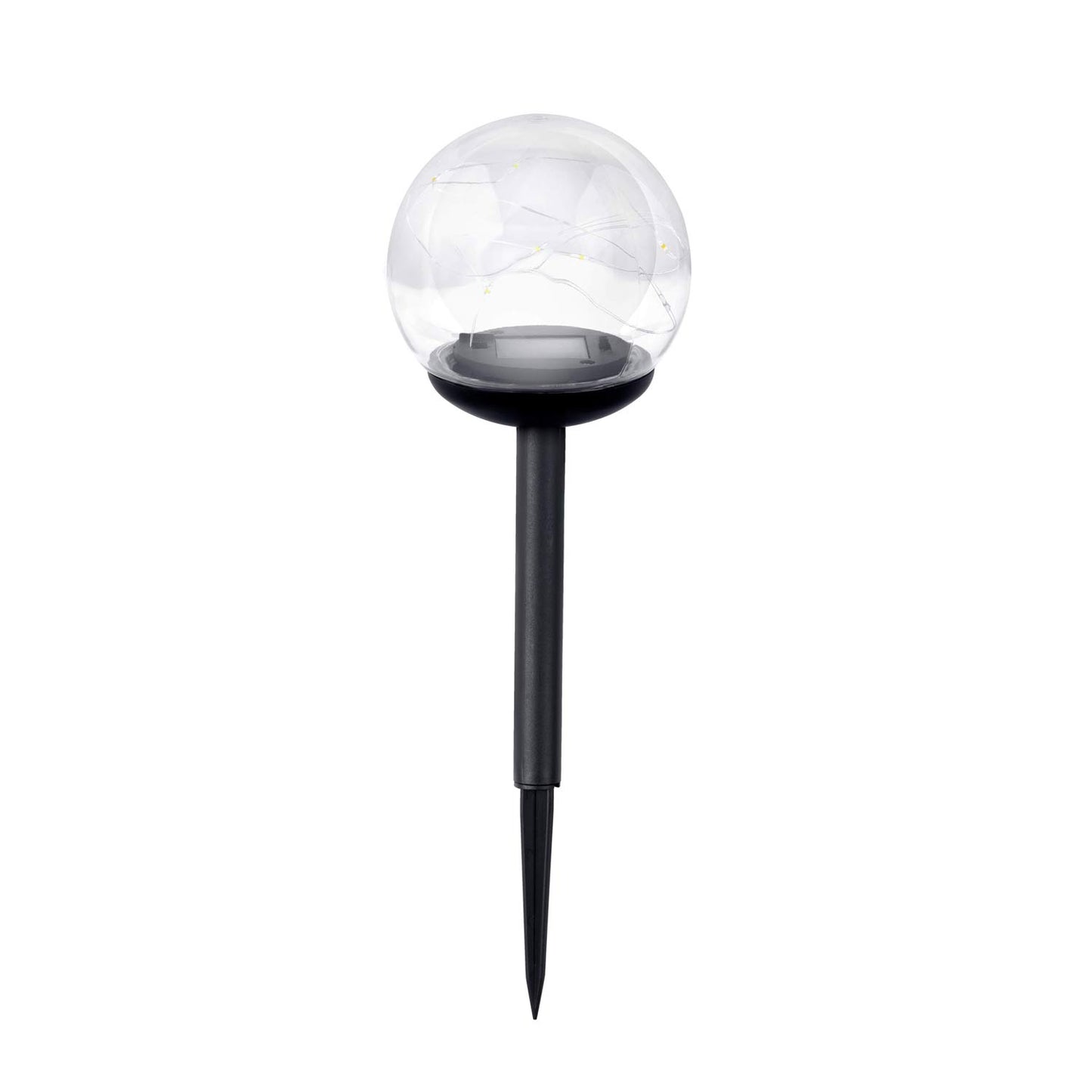 Solar lamp, transparent ball, 4 pcs. Ilumen LS-103