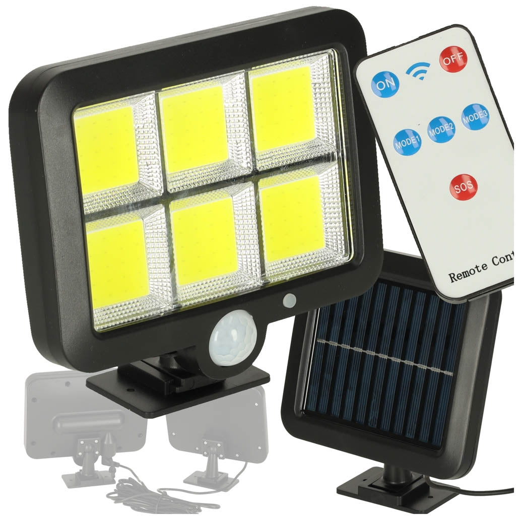 Solar motion and dusk sensor lamp 120 LED