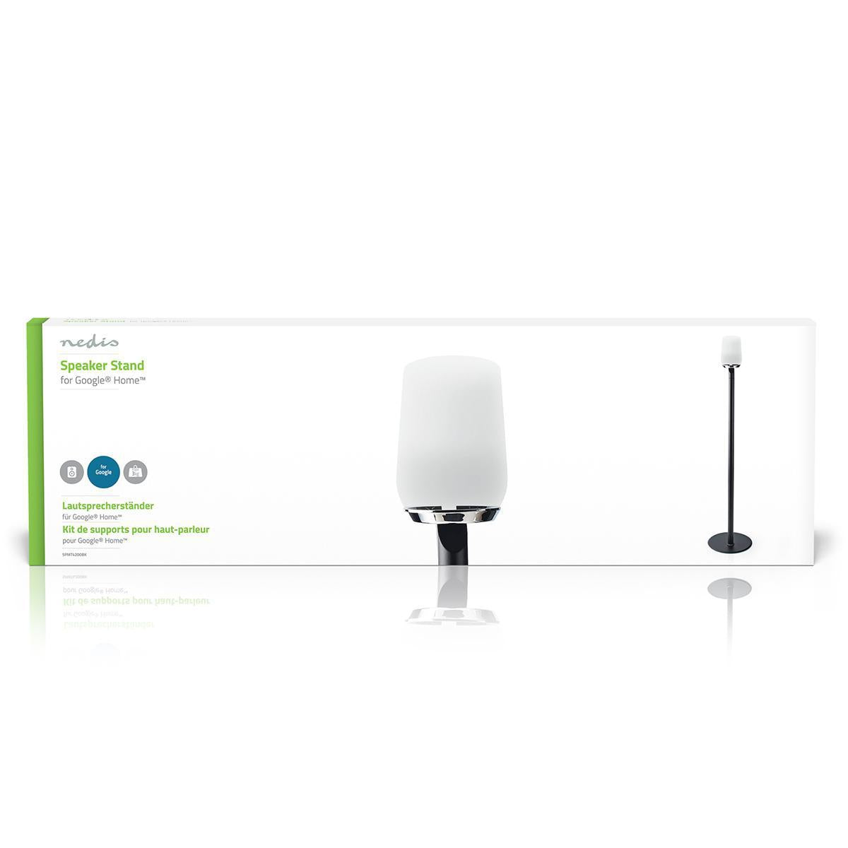 Speaker Bracket | Compatible with: Google Home® | Floor | 2 kg | Fixed | ABS / Metal | Black