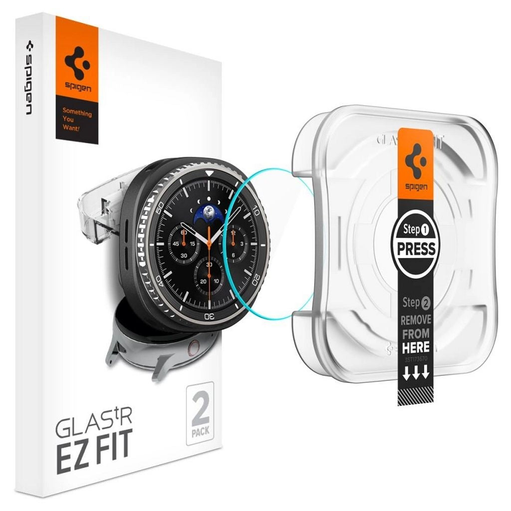 Spigen Glas.TR "Ez-Fit" tempered glass screen protector for Samsung Galaxy 8 46mm
