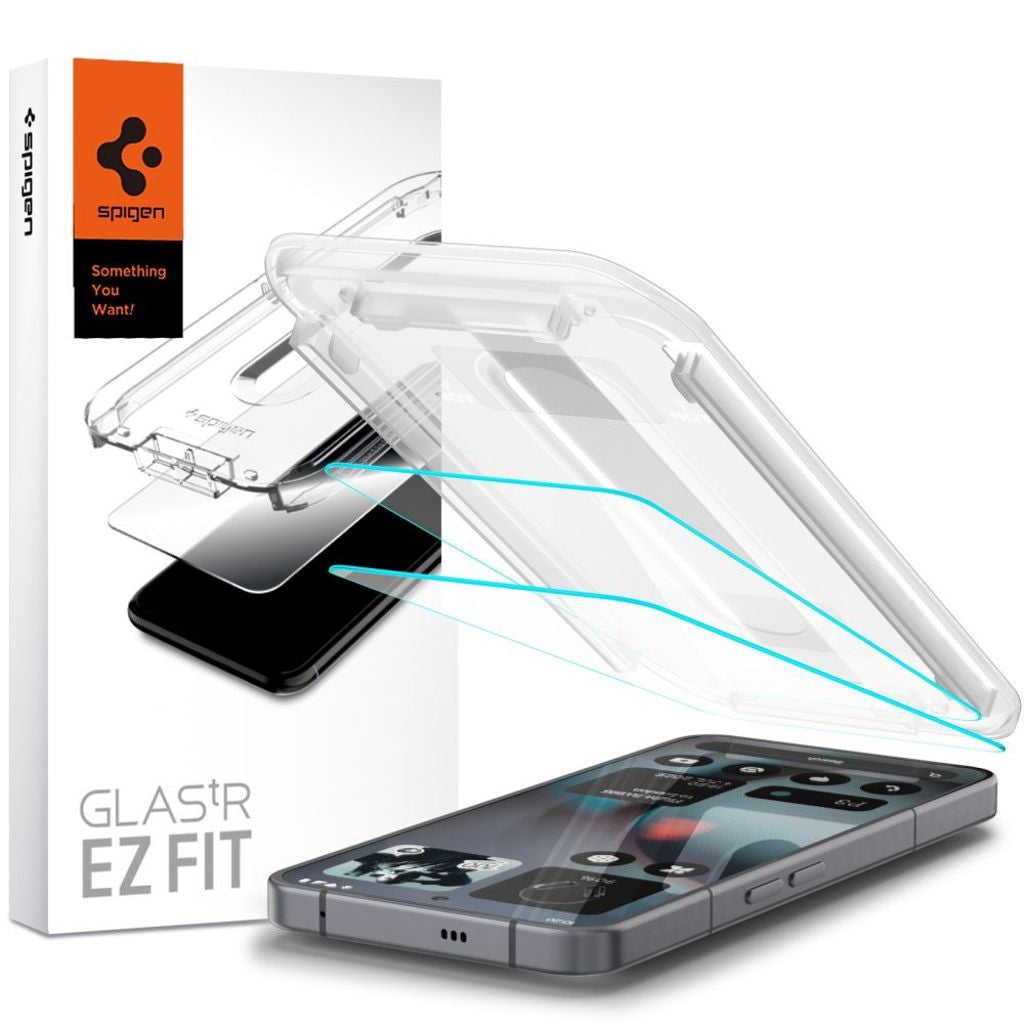 Spigen Glas.Tr Ez Fit 2-pack skärmskydd för Nothing-telefoner (3)