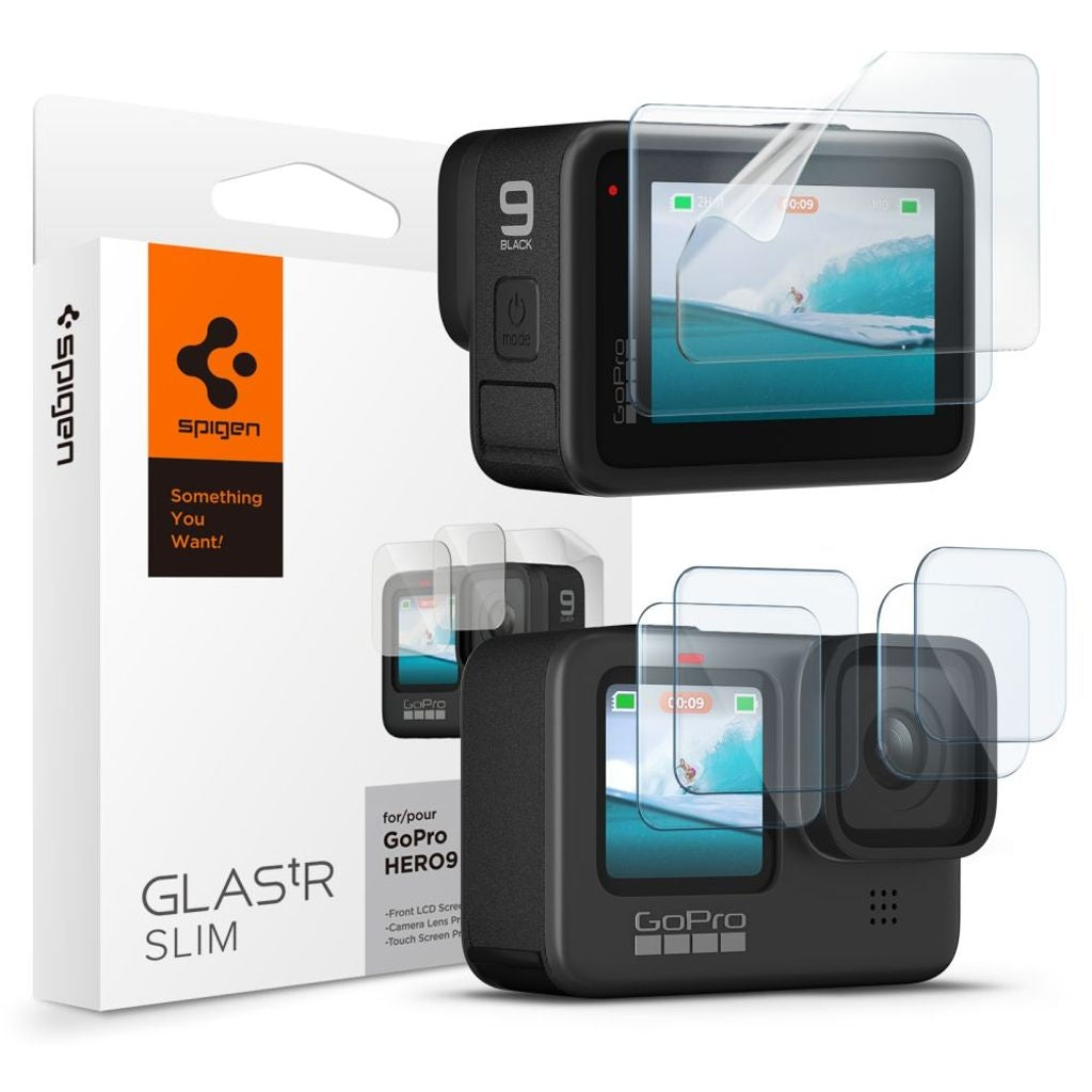 Spigen GoPro Hero 9/10/11/12 Skärmskydd 2-pack – Transparent