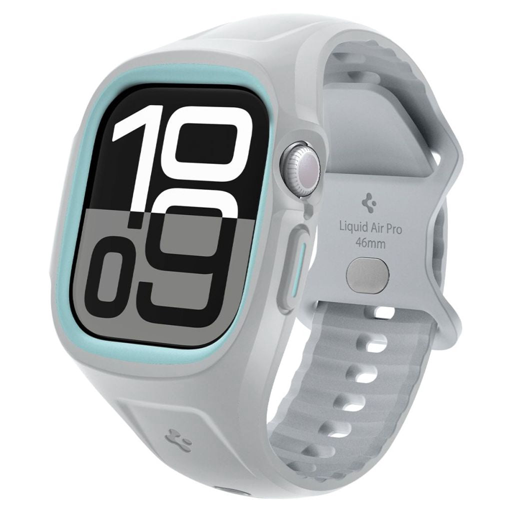 Spigen Liquid Air Pro Klockarmband För Apple Watch 10 46 Mm - Grå