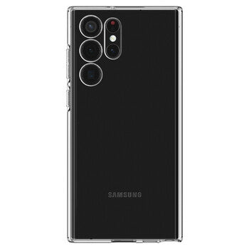 Spigen Liquid Crystal Cover for Galaxy S22 Ultra - Transparent