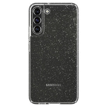 Spigen Liquid Crystal Glitter Cover for Galaxy S22 - Transparent
