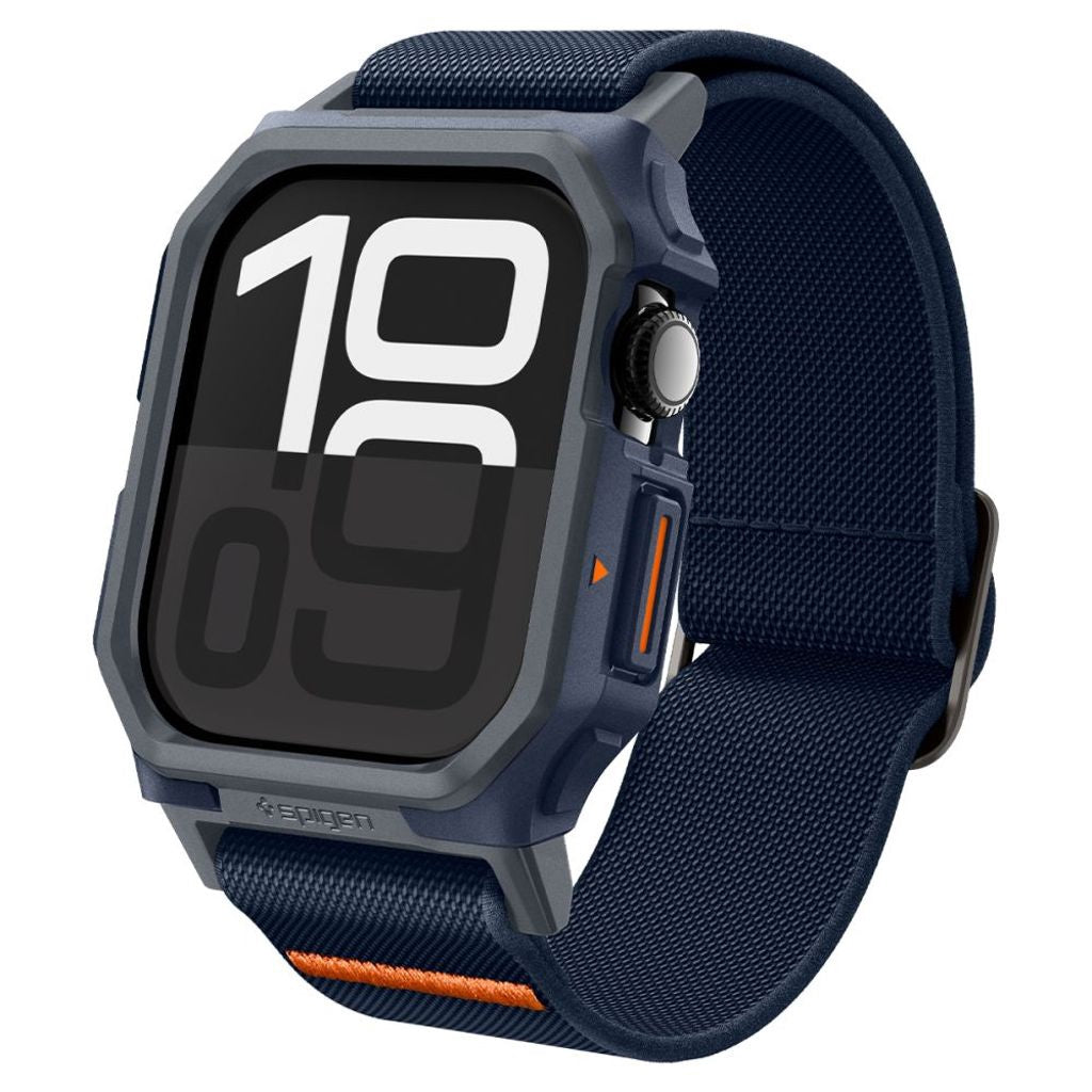 Spigen Lite Fit Pro Klockarmband För Apple Watch 10 46 Mm - Marinblå