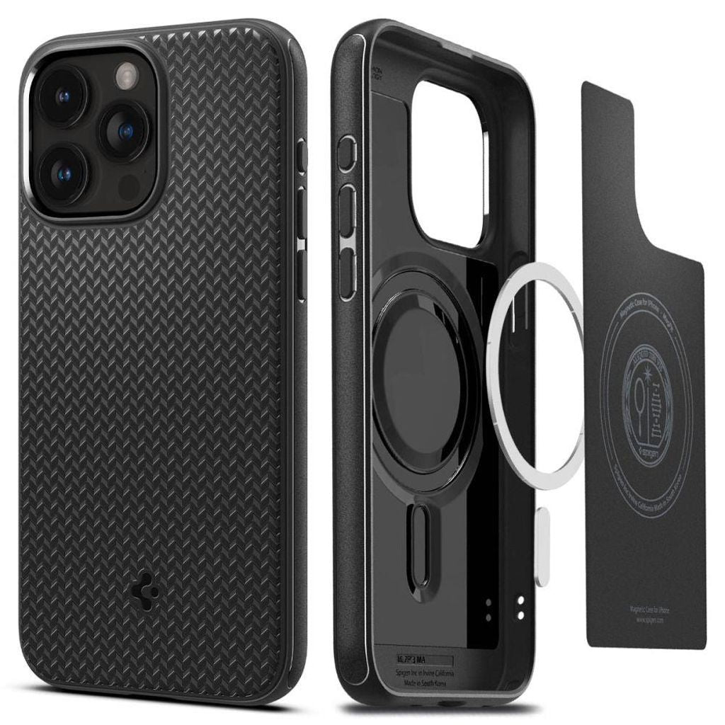 Spigen Mag Armor Magsafe iPhone 15 Pro Max Case - Black