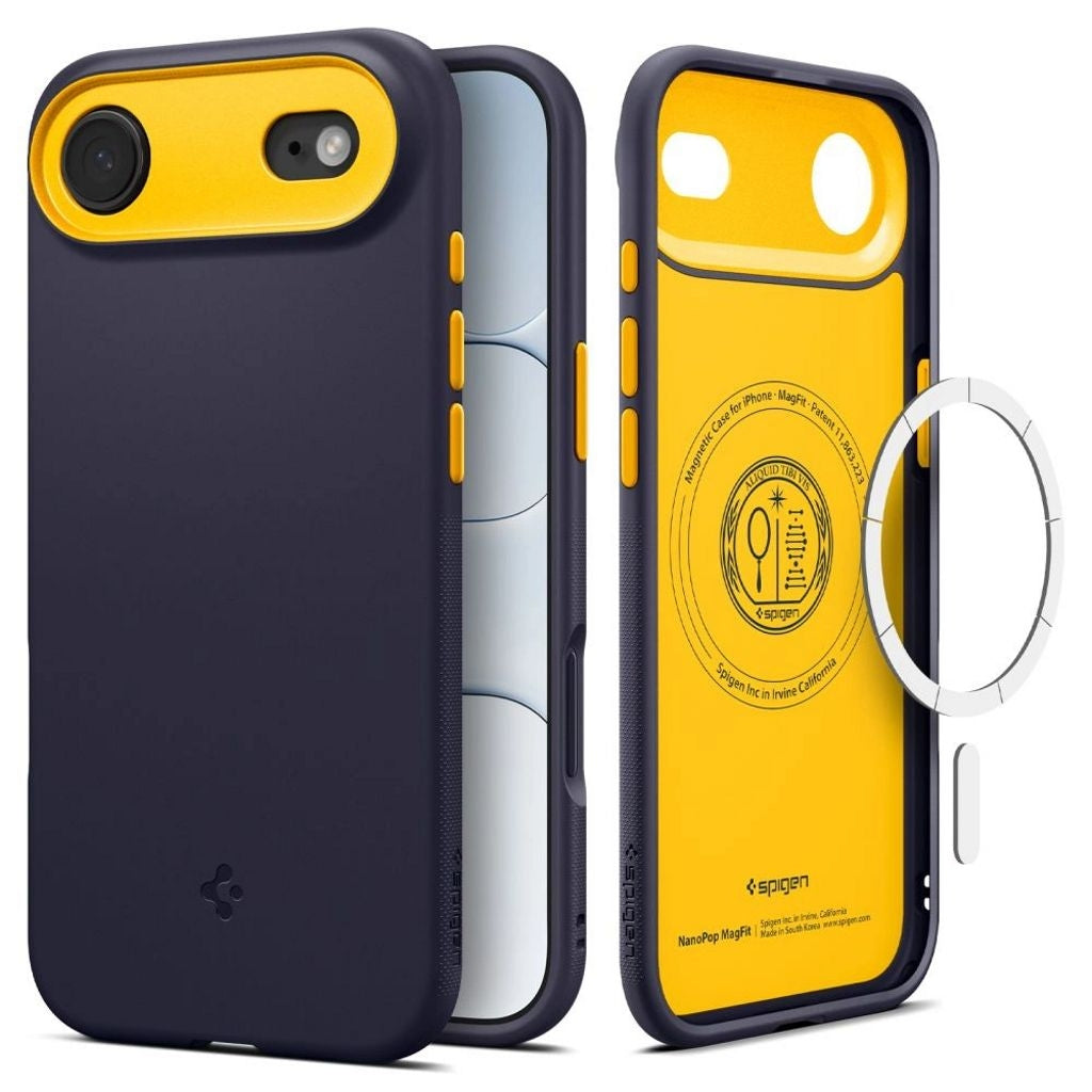 Spigen Nano Pop MagSafe Case for iPhone Air - Navy Blue