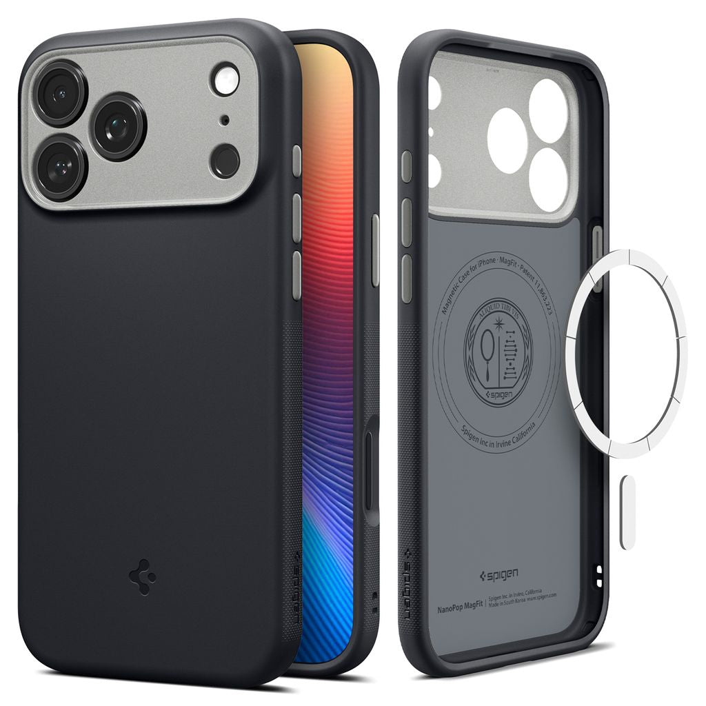 Spigen Nano Pop Magsafe-skal till iPhone 17 Pro Max - Svart