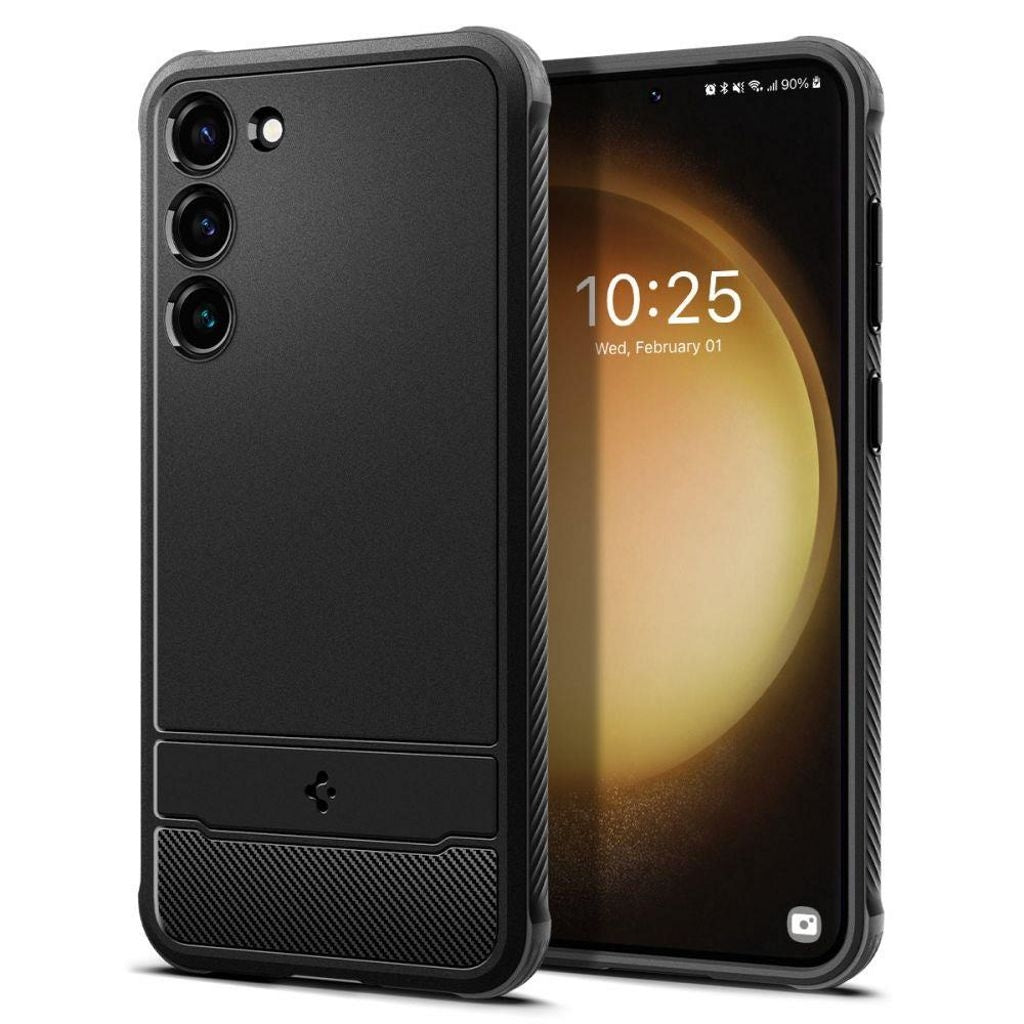 Spigen Rugged Armor Cover for Samsung Galaxy S23 - Black