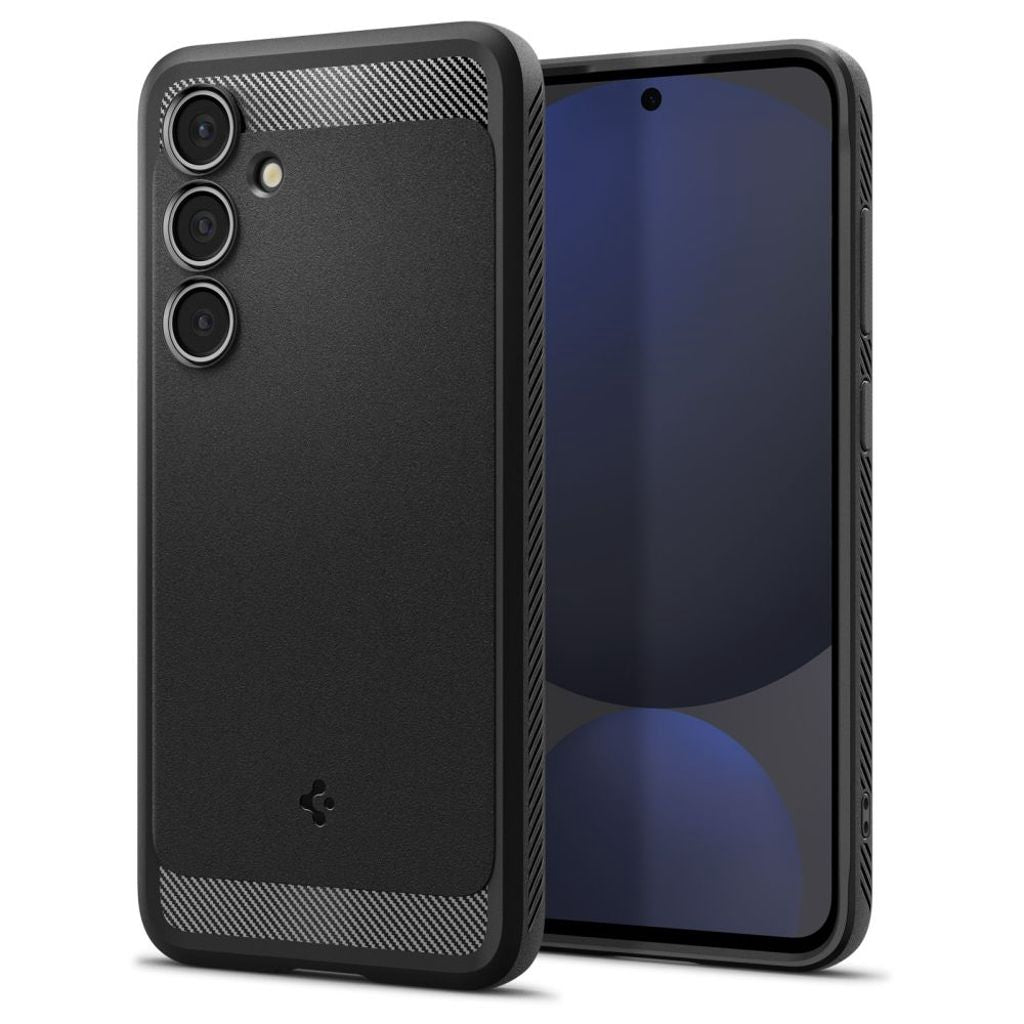 Spigen Rugged Armor-skal till Samsung Galaxy S24 Fe - Svart