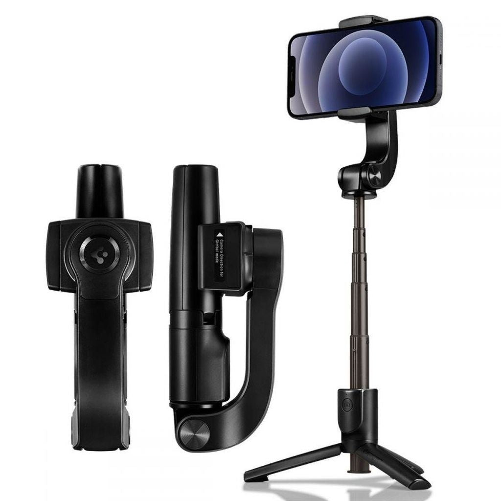 Spigen S610W Gimbal Wireless Selfie Stick - Black