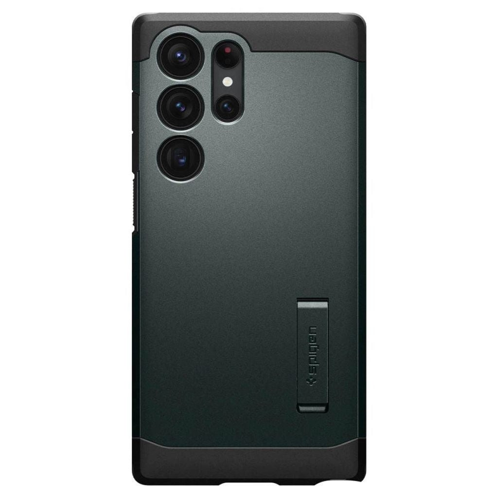 Spigen Samsung Galaxy S23 Ultra Tough Armor Case - Abyss Green