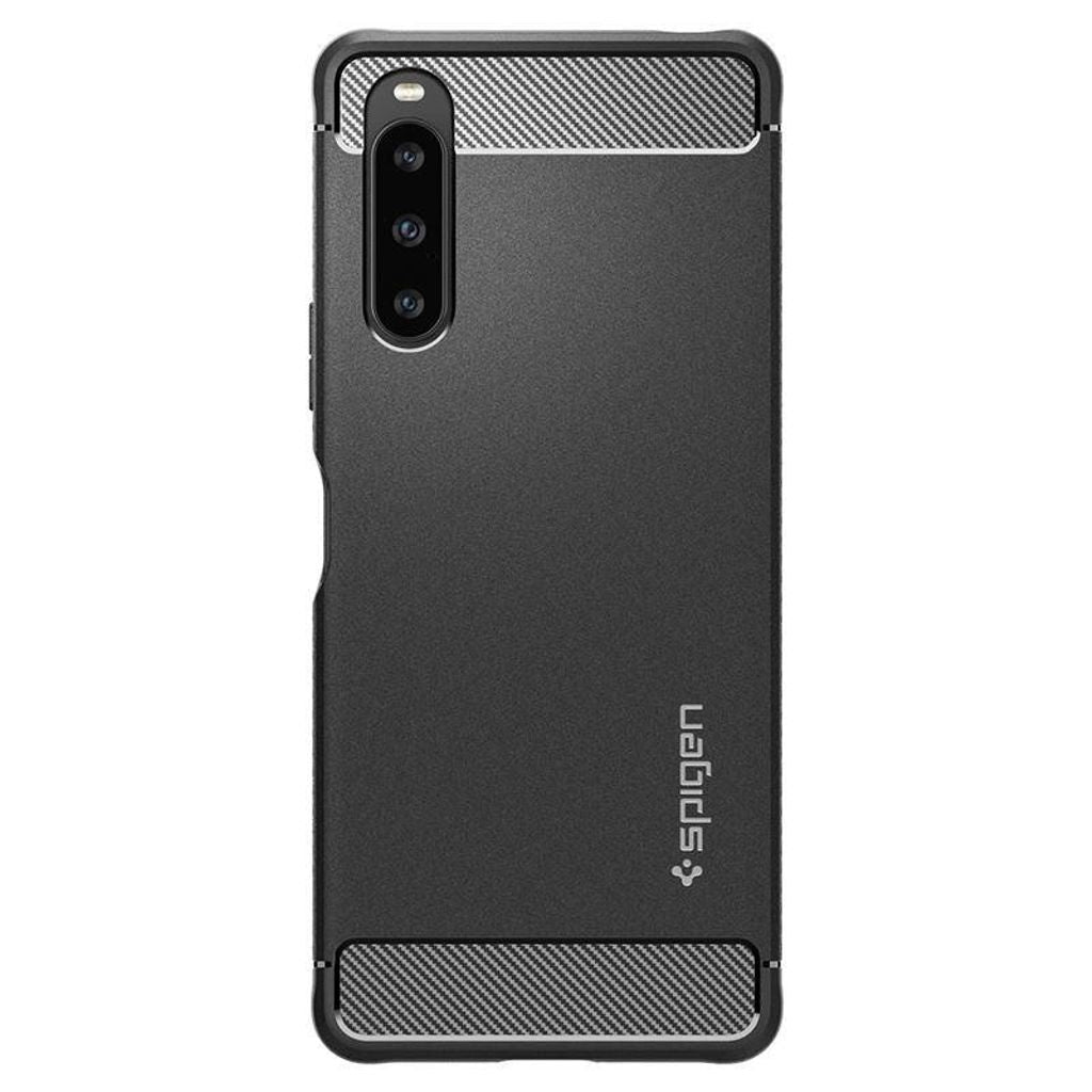 Spigen Sony Xperia 10 V Rugged Armor Cover - Matte Black