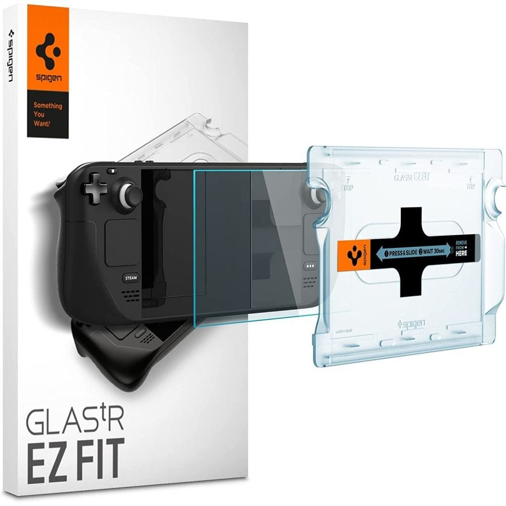 Spigen Steam Deck Screen protector in tempered glass Glas.Tr "Ez Fit"