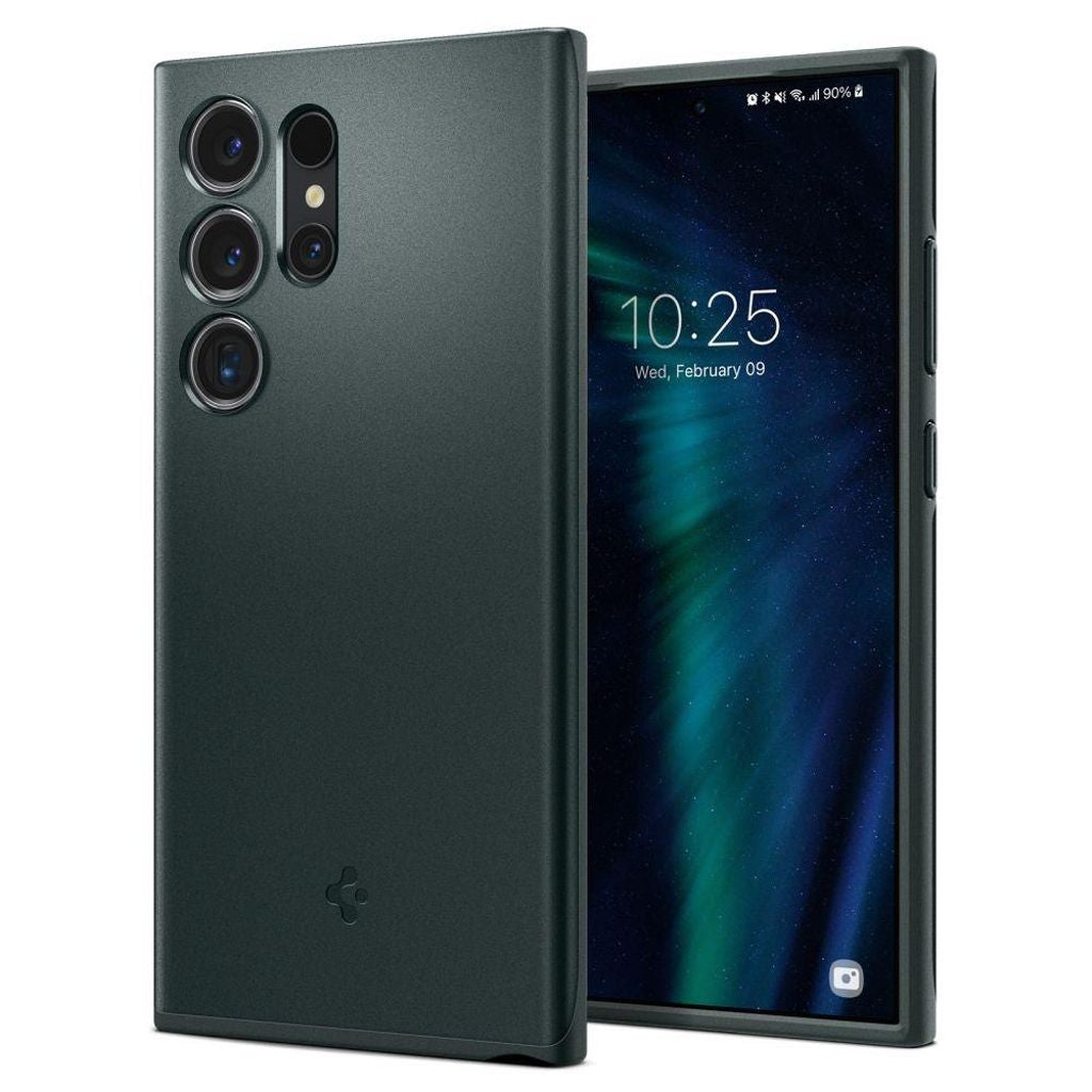 Spigen Thin Fit case for Samsung Galaxy S24 Ultra - dark green