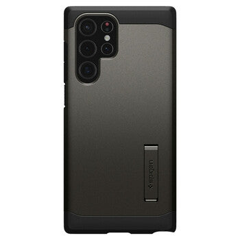 Spigen Tough Armor Gun Metal Case for Galaxy S22 Ultra - Black