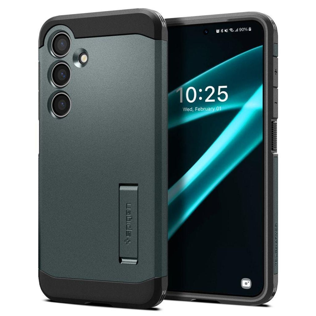Spigen Tough Armor case for Samsung Galaxy S24 Plus - dark green