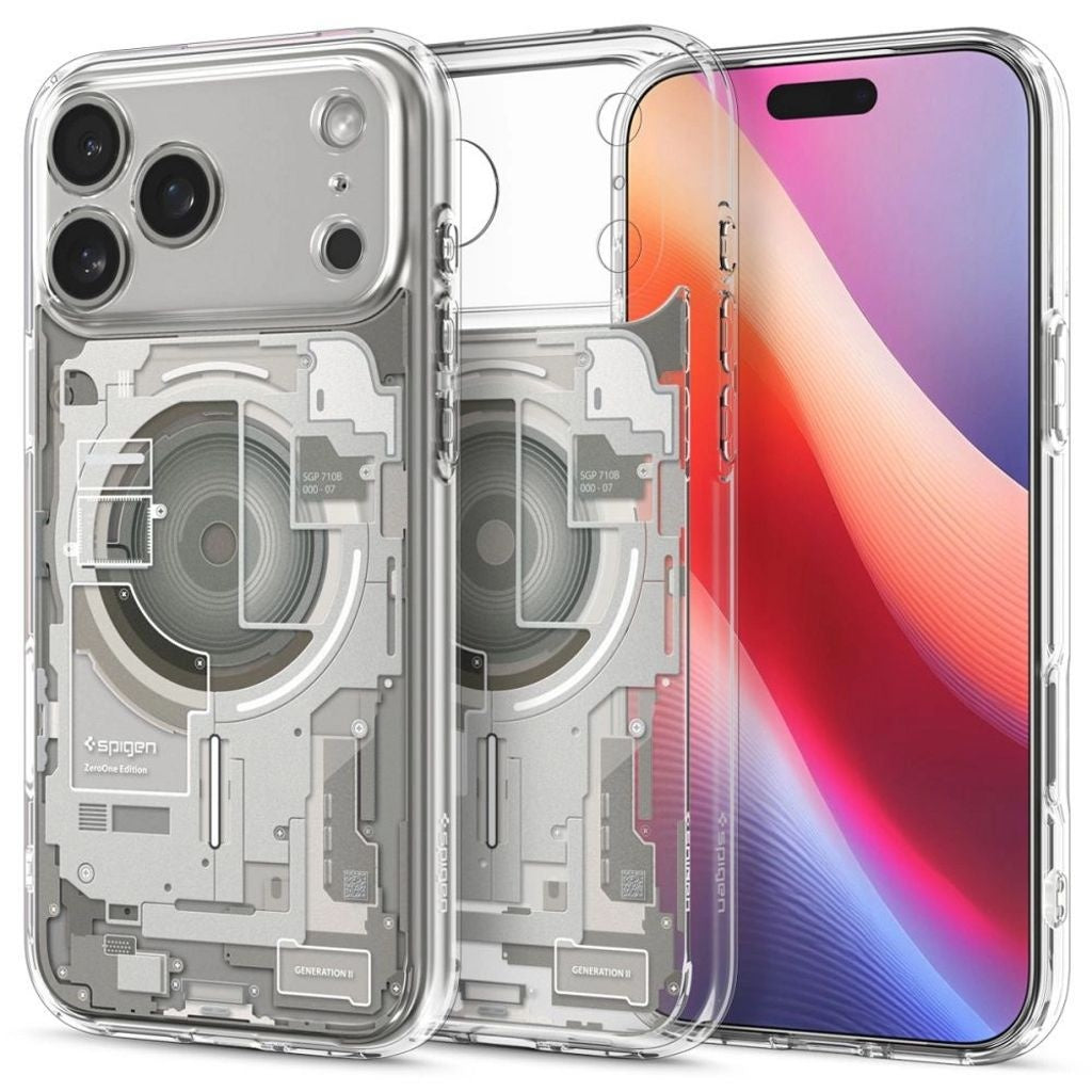 Spigen Ultra Hybrid MagSafe Zero One Case for iPhone 17 Pro - Titanium