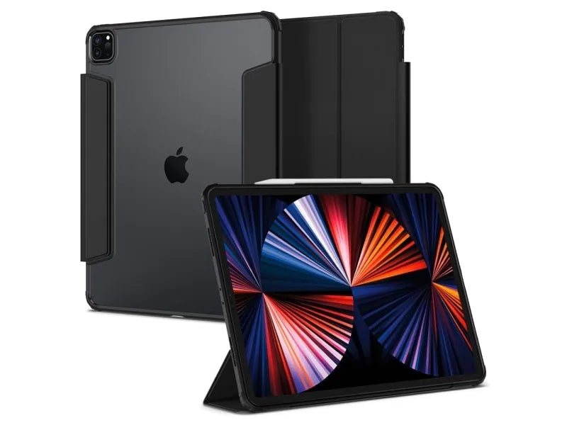 Spigen Ultra Hybrid Pro Case for iPad Pro 12.9" 2022, 2021 - Black