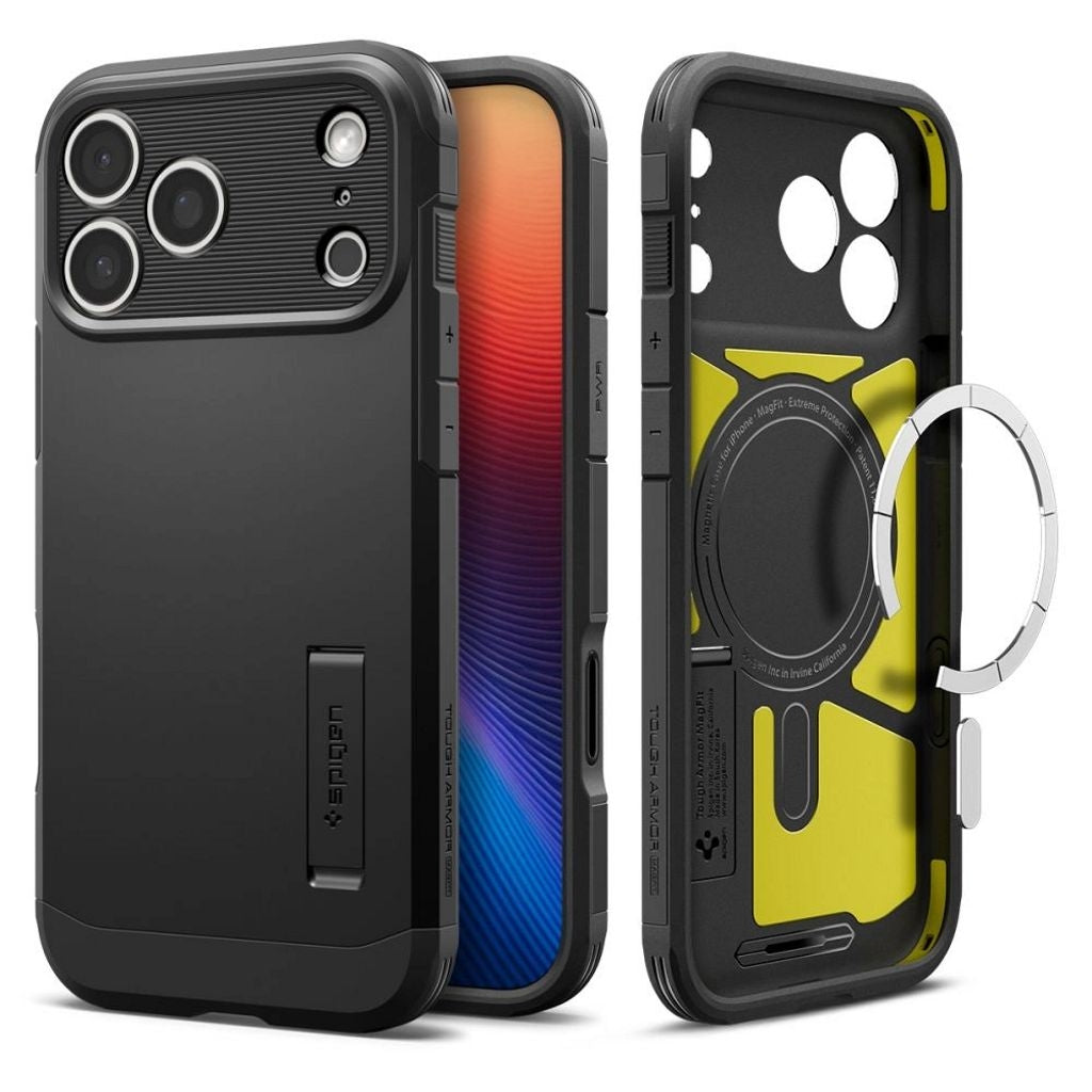 Spigen Ultra Hybrid "T" MagSafe Case for iPhone 17 Pro - Black