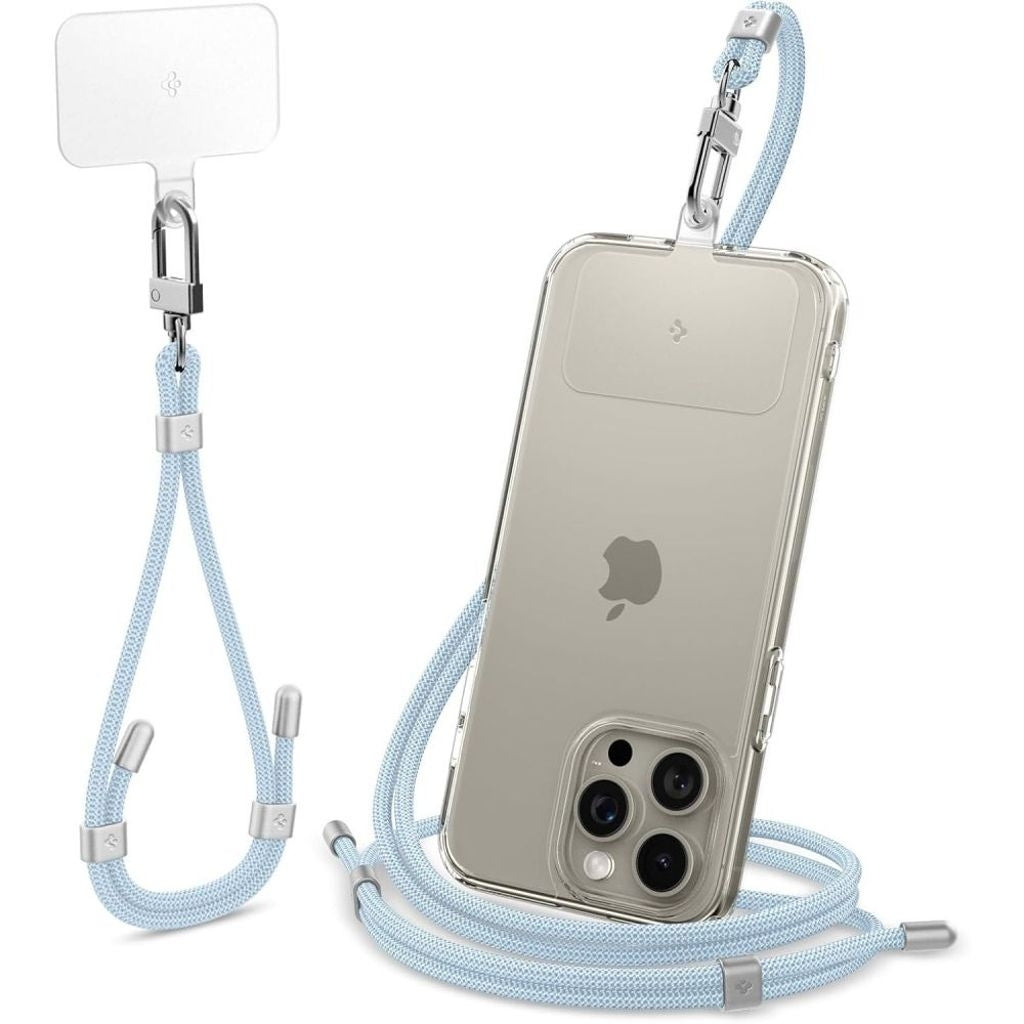 Spigen Universal Mobilrem Set Axelrem Och Handledsrem – Blå
