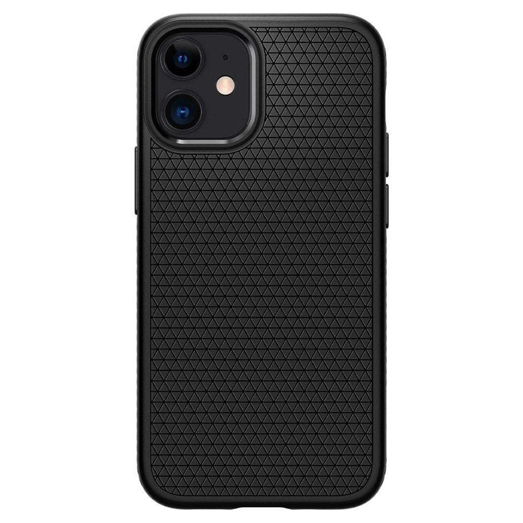 Spigen iPhone 12 Mini Liquid Air Case Matte - Black