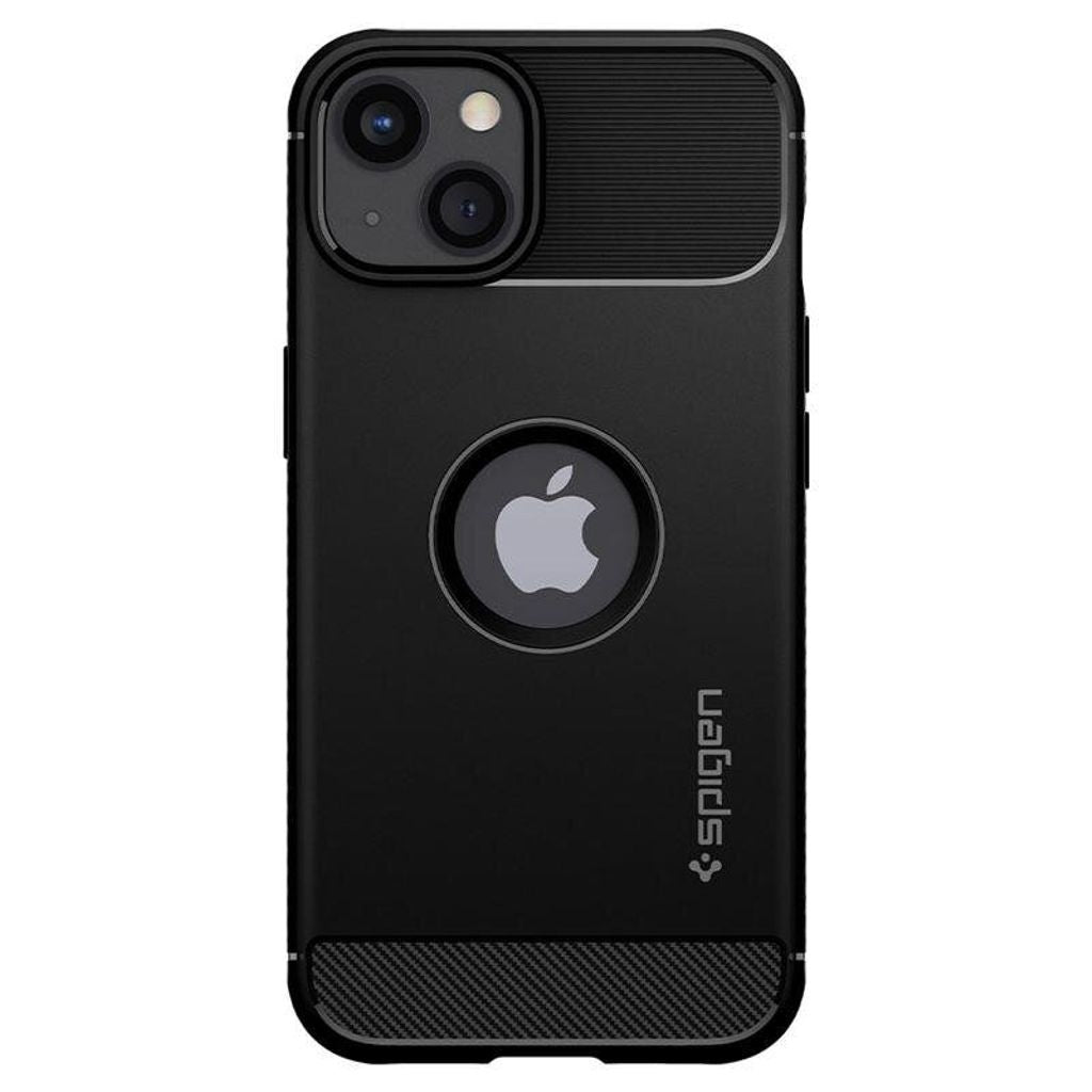 Spigen iPhone 13 Rugged Armor Case Matte - Black
