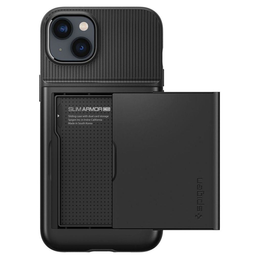 Spigen iPhone 14 Plus Slim Armor Cover Cs - Black