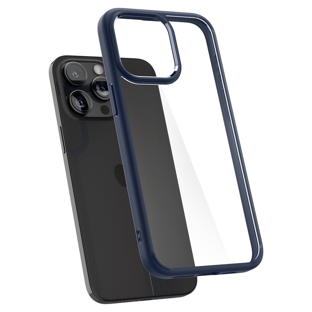 Spigen iPhone 15 Case Ultra Hybrid - Navy blue