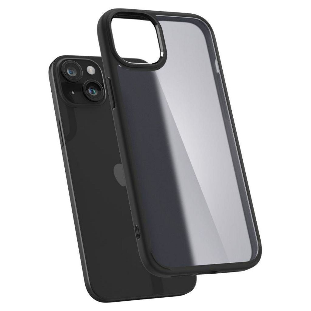 Spigen iPhone 15 Cover Ultra Hybrid - Frost Black
