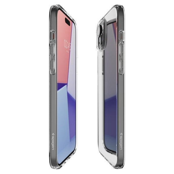 Spigen iPhone 15 Plus Liquid Crystal Cover - Crystal Clear