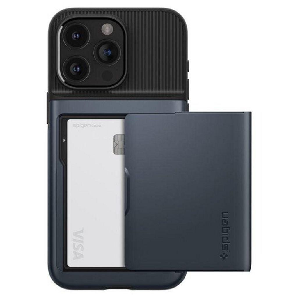 Spigen iPhone 15 Pro Max Slim Armor Cs Case - Blue