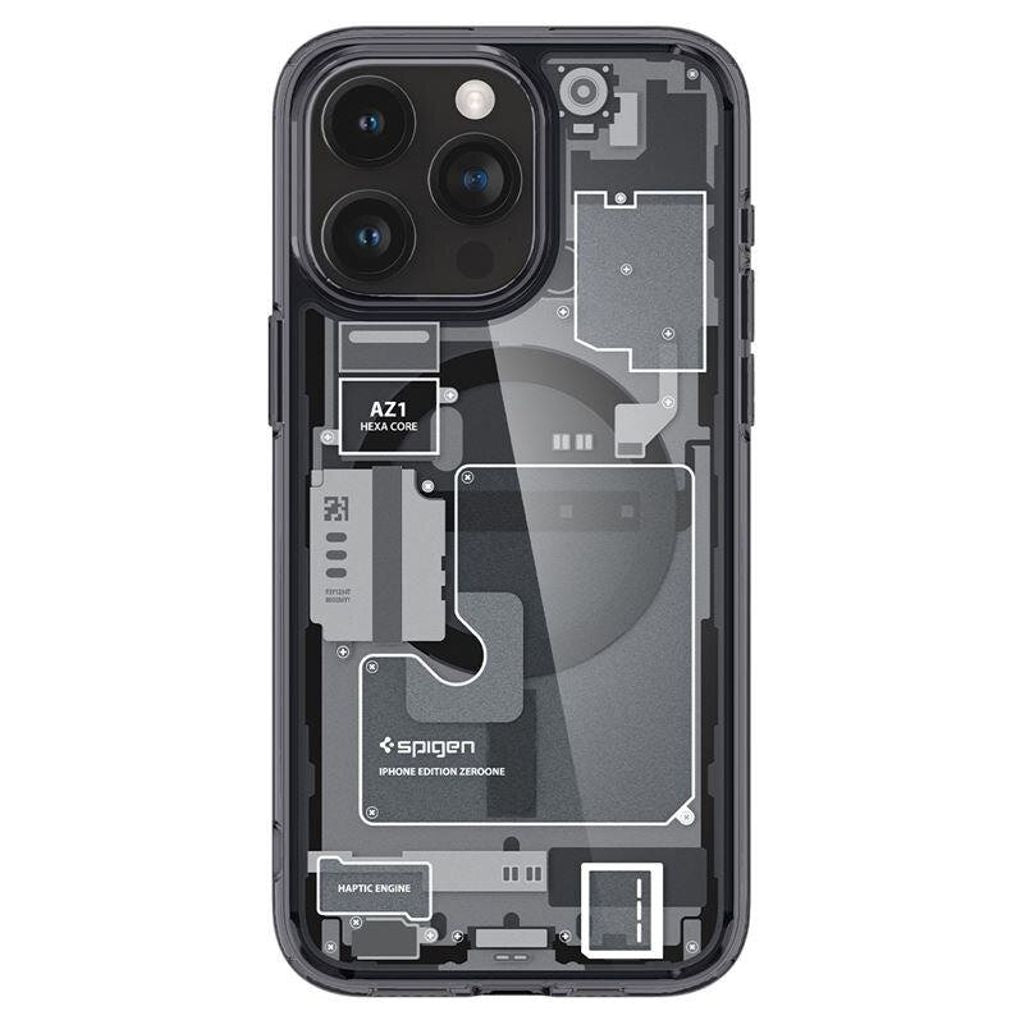 Spigen iPhone 15 Pro Max Ultra Hybrid Case Mag Magsafe Zero One - Dark Gray