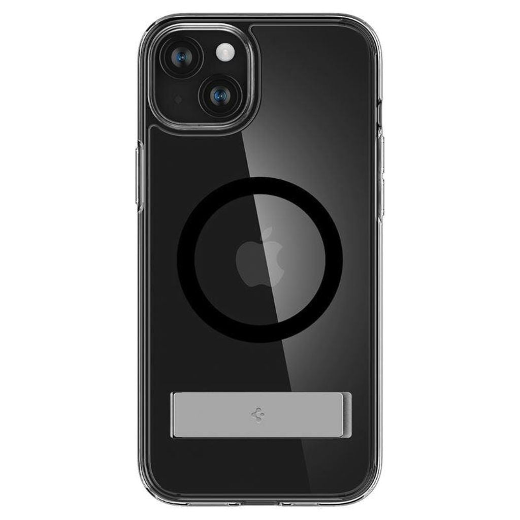 Spigen iPhone 15 Ultra Hybrid Shell S Magsafe Shell With Stand - Black