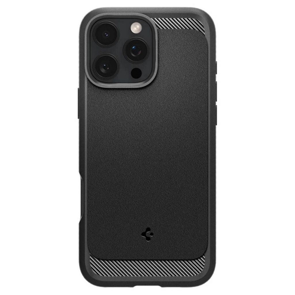 Spigen iPhone 16 Pro Max Rugged Armor MagSafe Case - Black