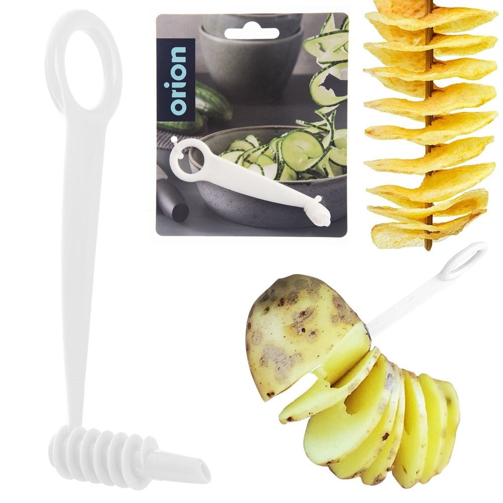 Spiral slicer: Fast and easy vegetable cutting!