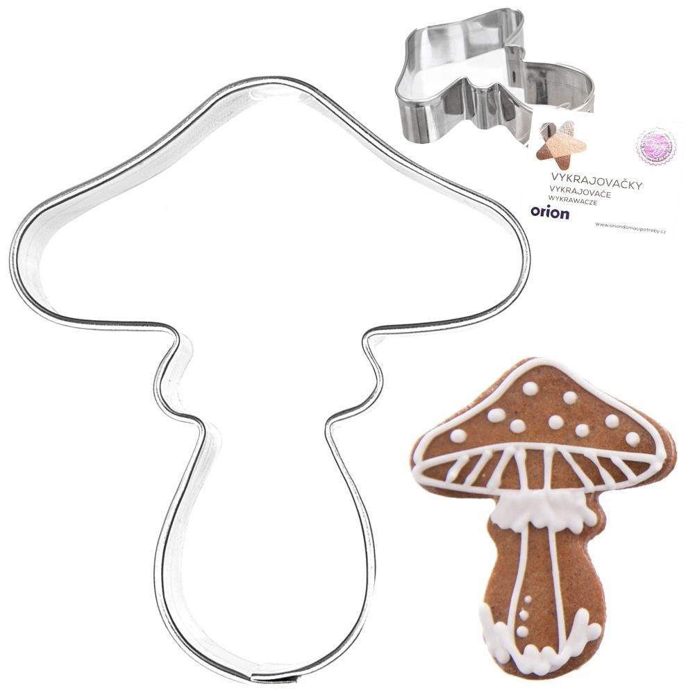 Sponge-shaped gingerbread mold in stainless steel