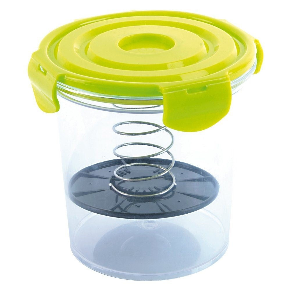 Spring lid Marinating container for Perfect Marinating