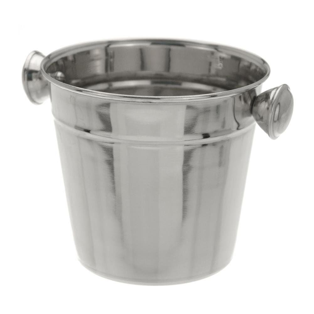 Stainless Steel Ice Container with Handle