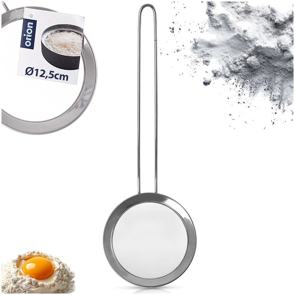 Stainless Steel Kitchen Strainer, 12.5 cm Diameter