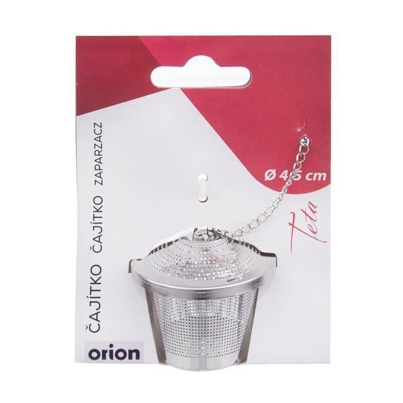 Stainless steel tea and herb infuser with hook