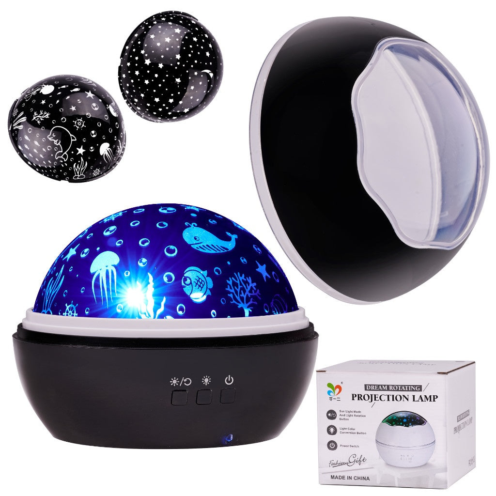 Star projector bedside lamp + marine depths
