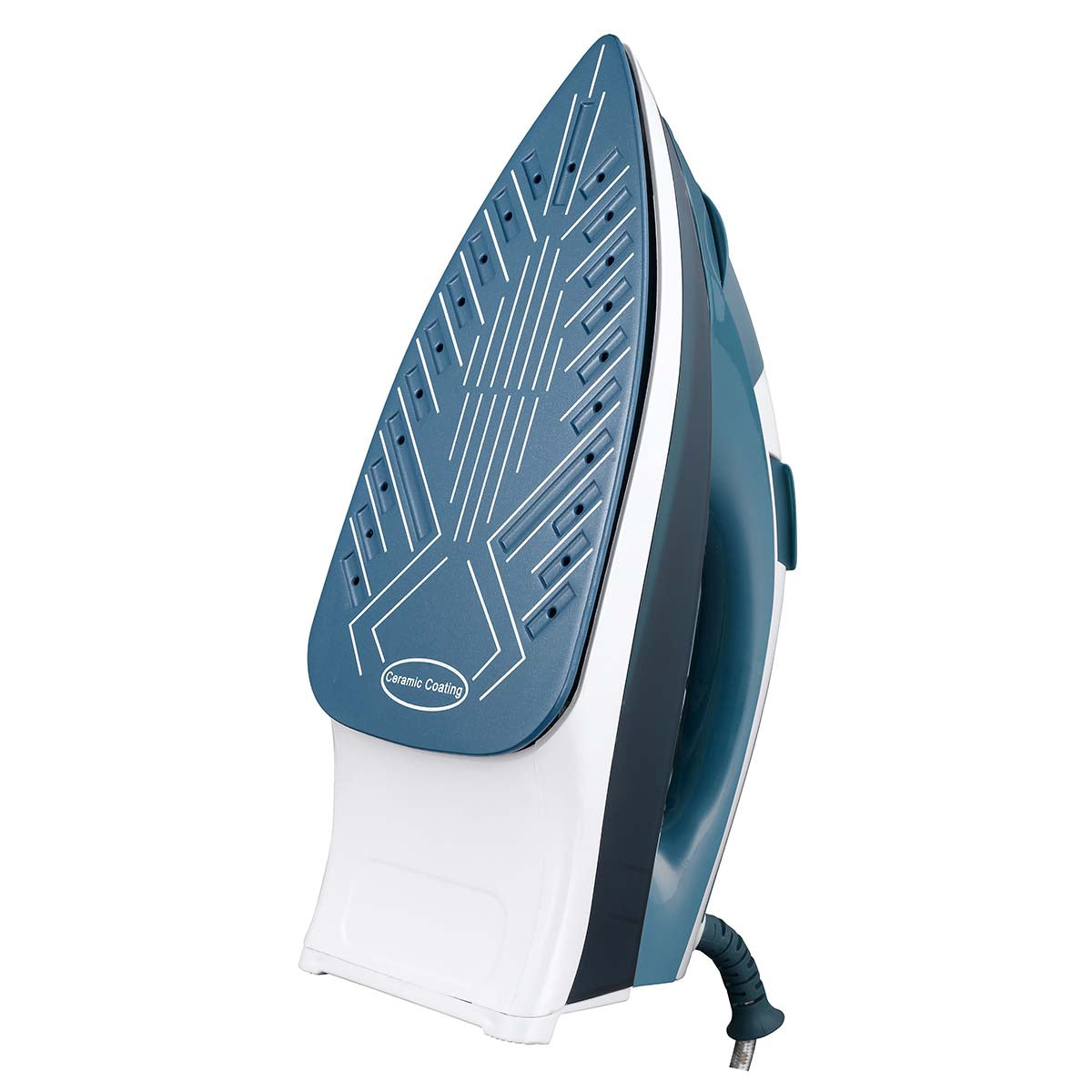 Steam Iron with Ceramic Soleplate, 2200W, Blue