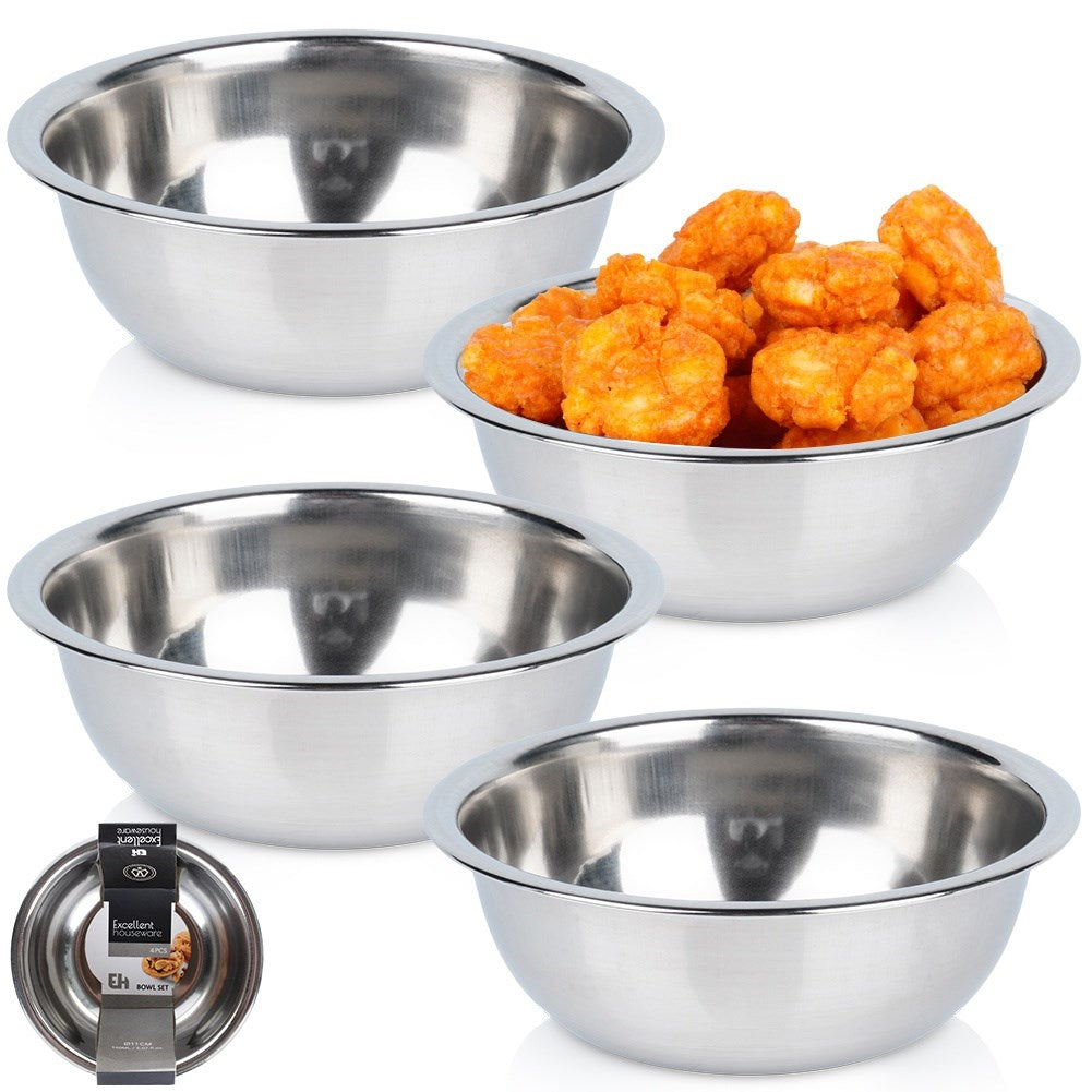 Steel bowls 250 ml 4 pcs.