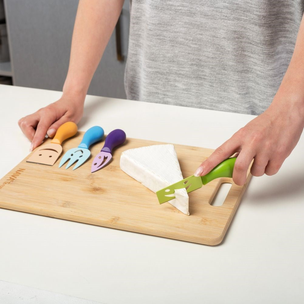 Steel cheese knives 4 pcs.