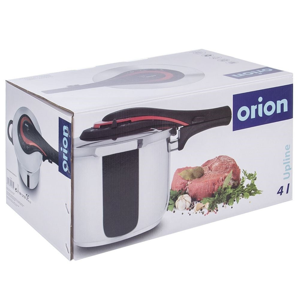 Steel pressure cooker 4.5 l